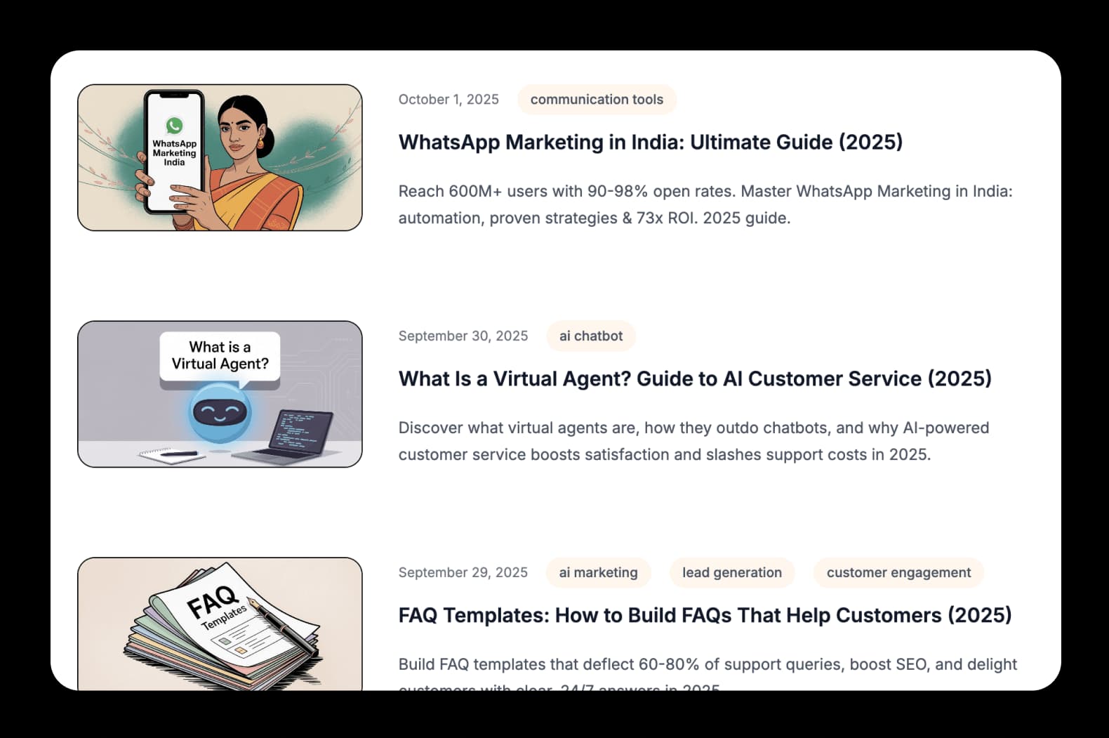 Direct CMS publishing