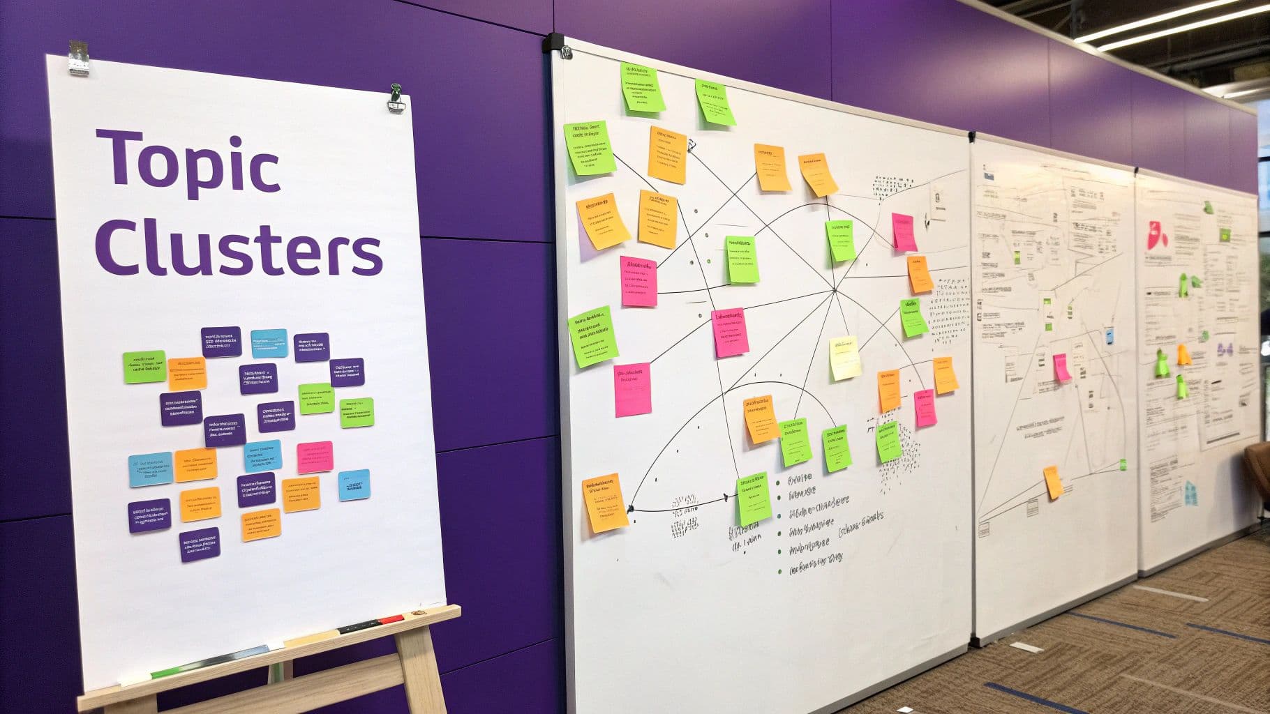 Using Topic Clusters to Signal Expertise