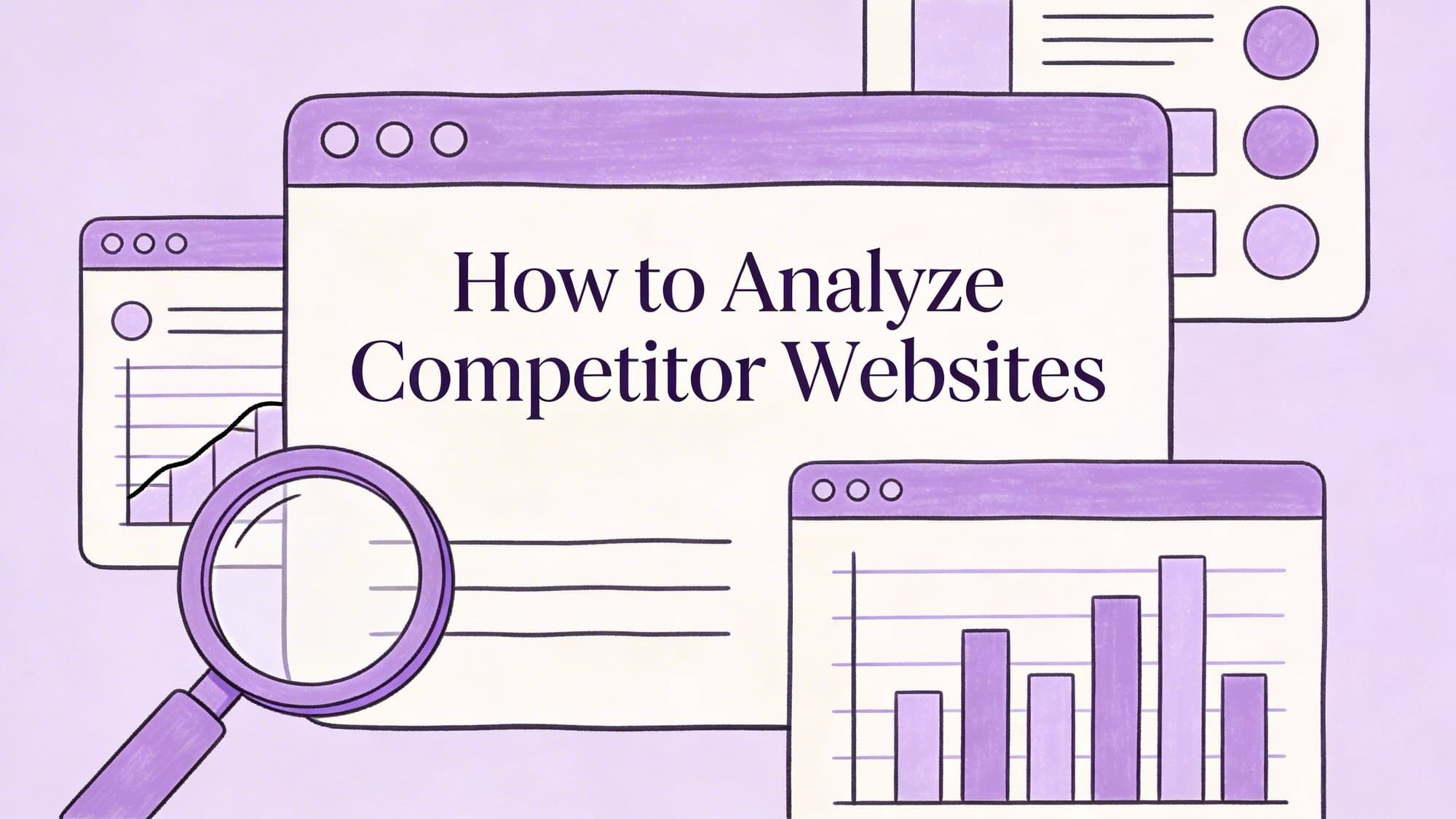 How to Analyze Competitor Websites: Step-by-Step (2026)
